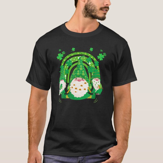 Shenanigans med min St patrick's day Rainb T Shirt (Framsida)