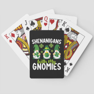 Shenanigans med mina Gnomies Gnome St patrick's da Casinokort