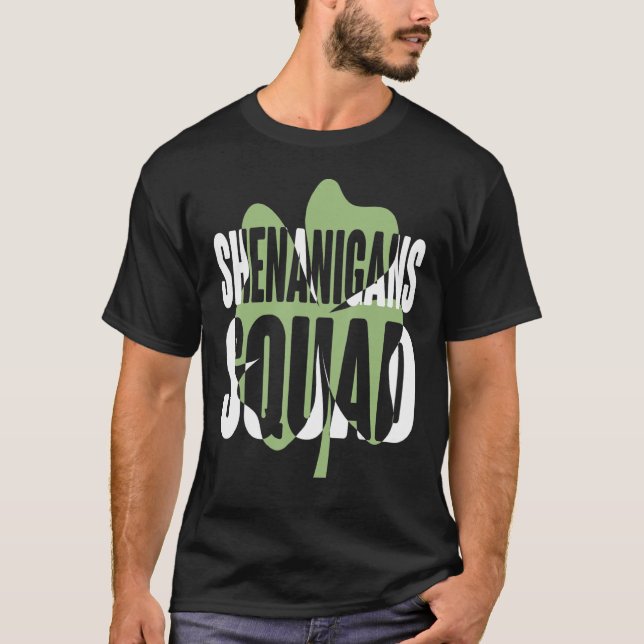 Shenanigans Saint Irish Pats St patrick's day Sham T Shirt (Framsida)