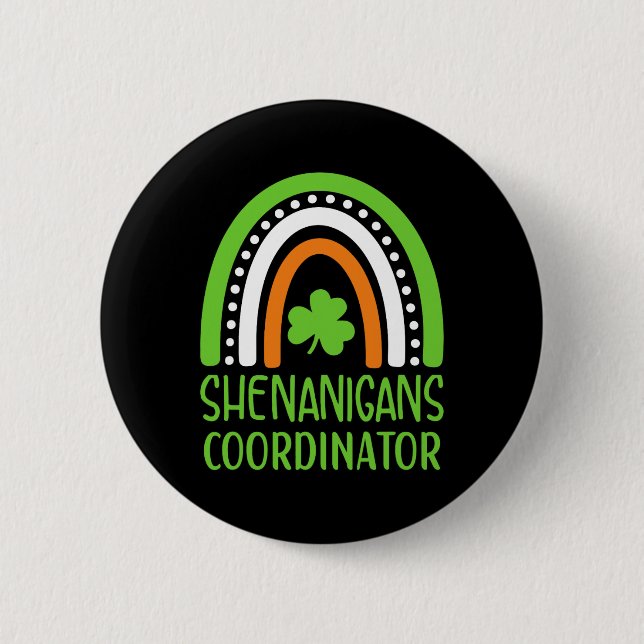 Shenanigans samordnare irländska regnbågen - St Pa Knapp (Framsida)