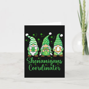 Shenanigans samordnare irländska tomtar - St Patri Kort