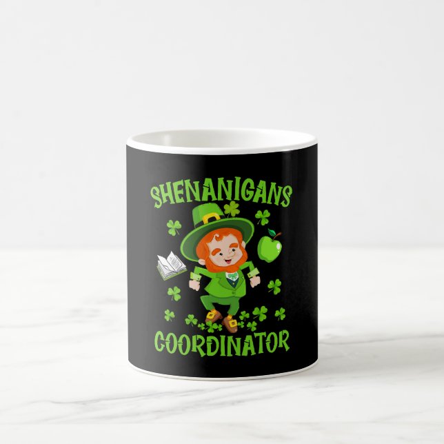 Shenanigans samordnare Rolig lärare St Patrick's Kaffemugg (Center)