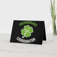 Shenanigans samordnare St Patrick's Day