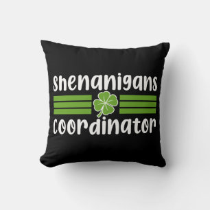 Shenanigans samordnare St Patrick's Day Kudde