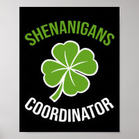 Shenanigans samordnare St Patrick's Day