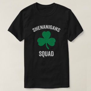 Shenanigans Squad Funny St. Patricks Day T Shirt