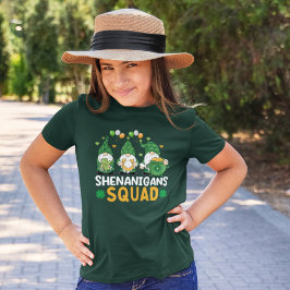 Shenanigans Squad Funny St Patrick's Day T Shirt