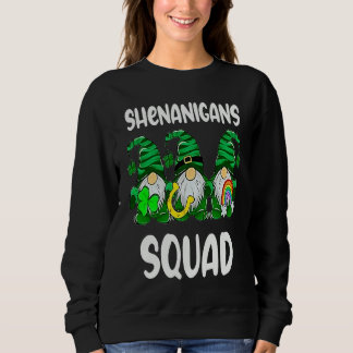 Shenanigans Squad Gnomes St Patrick's Day Men Wome T Shirt