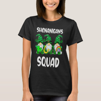 Shenanigans Squad Gnomes St Patrick's Day Men Wome T Shirt