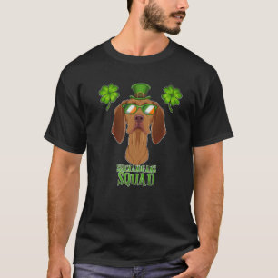 Shenanigans Squad I St patricks day Vizsla T Shirt