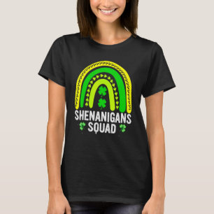 Shenanigans Squad Irish Funny St patricks day T Shirt