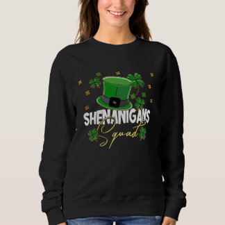 Shenanigans Squad Leprechaun Hat St. Patrick's Day T Shirt