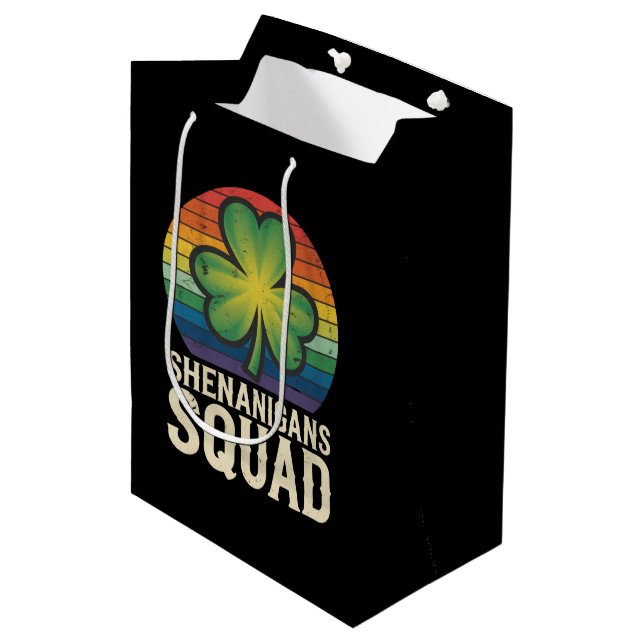 Shenanigans Squad Matchande St Patricks Day Grupp  (Framsidan Vinklad)