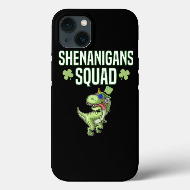 Shenanigans Squad St patricks day Dinosaur Dino Bo (Baksida)