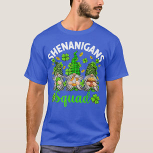 Shenanigans Squad St patricks day Gnome Grönt Iris T Shirt