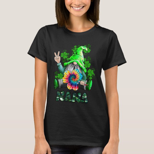 Shenanigans Squad St patricks day Gnomes Grönt Pro T Shirt (Framsida)