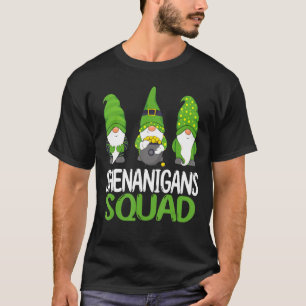 Shenanigans Squad St patricks day Gnomes St Patric T Shirt