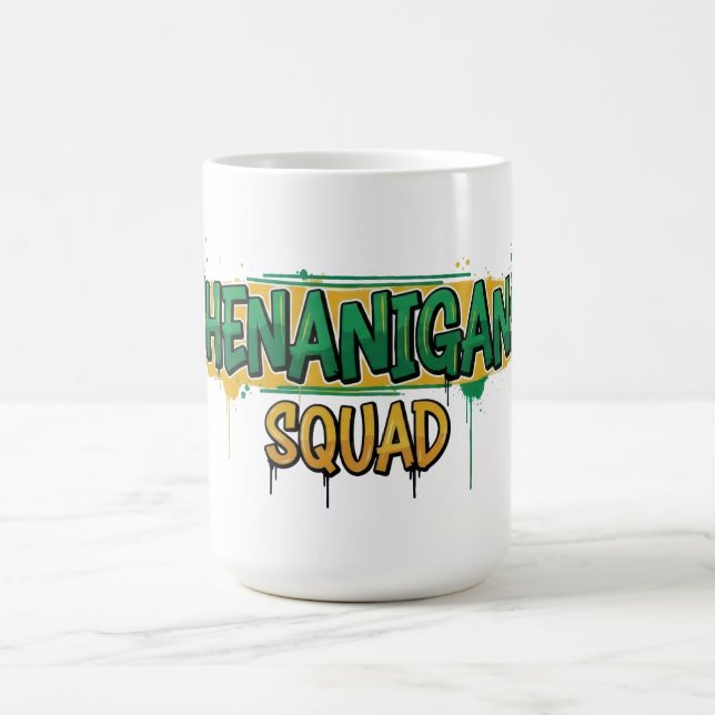 Shenanigans Squad St Patrick's Day Kaffemugg (Center)