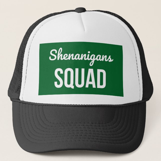 Shenanigans Squad St patrick's day Keps (Framsida)
