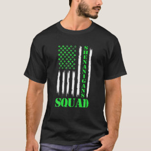 Shenanigans Squad St patrick's day Manar Kvinnor T Shirt