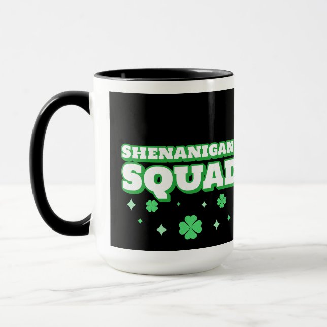 Shenanigans Squad St Patrick's Day Mugg (Vänster)
