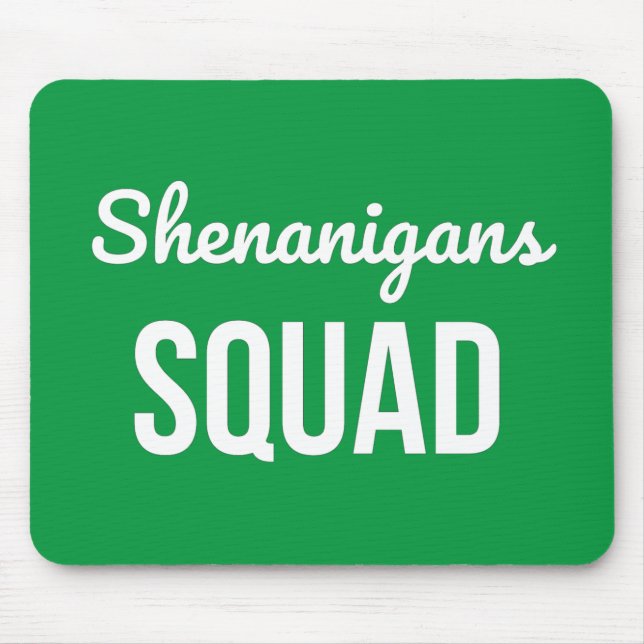 Shenanigans Squad St patrick's day Musmatta (Framsidan)