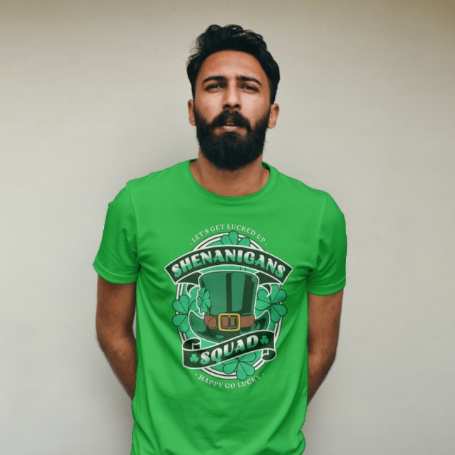 Shenanigans Squad St. Patrits dag T Shirt (Skapare uppladdad)