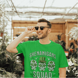 Shenanigans Squad St. Patrits dag T Shirt