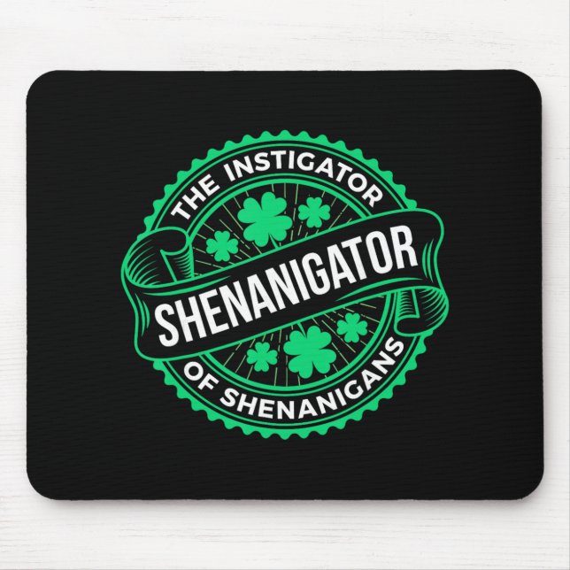Shenanigans St Patricks Day Kul Shenanigator  Musmatta (Framsidan)