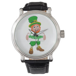 Shenanigans St. Patrick's Day Leprechaun St Pattys Armbandsur