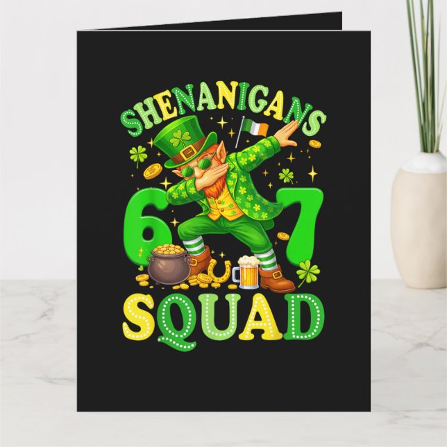 Shenanigans-styrkan Tack Kort (Framsida)