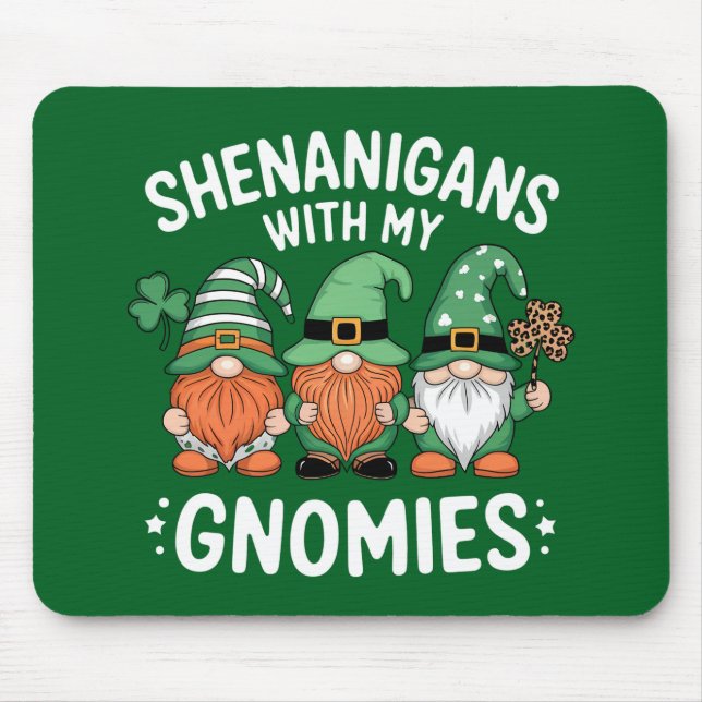 Shenanigans with My Gnomies St patrick's day Irish Musmatta (Framsidan)
