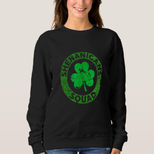 Shenanigansquad Funny St patrick's day M Atching G T Shirt