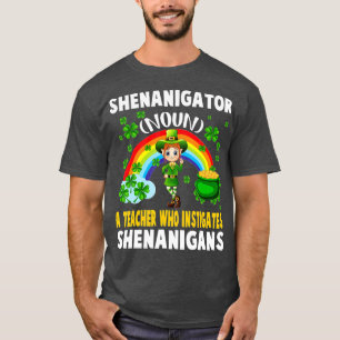 Shenanigator Definition Teacher som anstiftar henn T Shirt