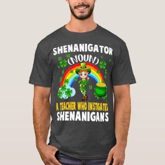 Shenanigator Definition Teacher som anstiftar henn T Shirt