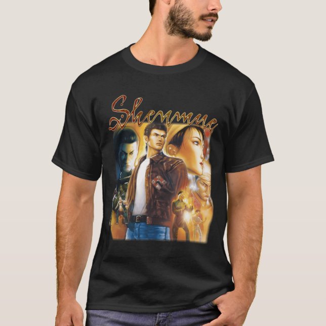 Shenmuess flicka flicka t shirt (Framsida)
