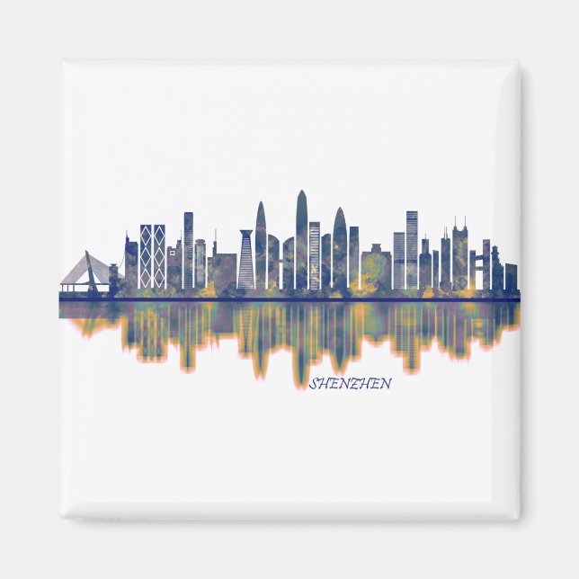 Shenzhen Skyline Magnet (Framsidan)