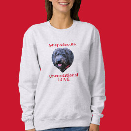 Shepadoodle Ovillkorlig Kärlek T Shirt