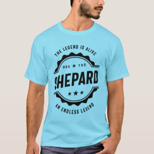 Shepard Personlig Namn Birthday Gift T Shirt