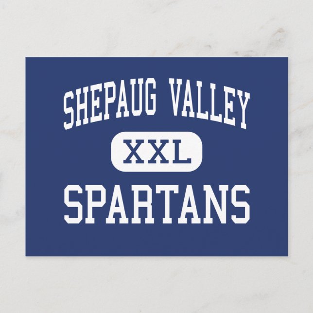 Shepaug Valley - Spartans - Mitten - Washington Vykort (Framsida)