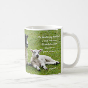 Shepherd and Sheep Flock Coffee Mugg