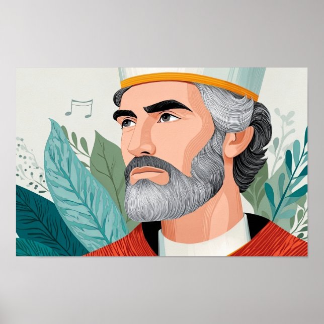 Shepherd and Teacher: Pope Saint Gregory Underbare Poster (Framsidan)