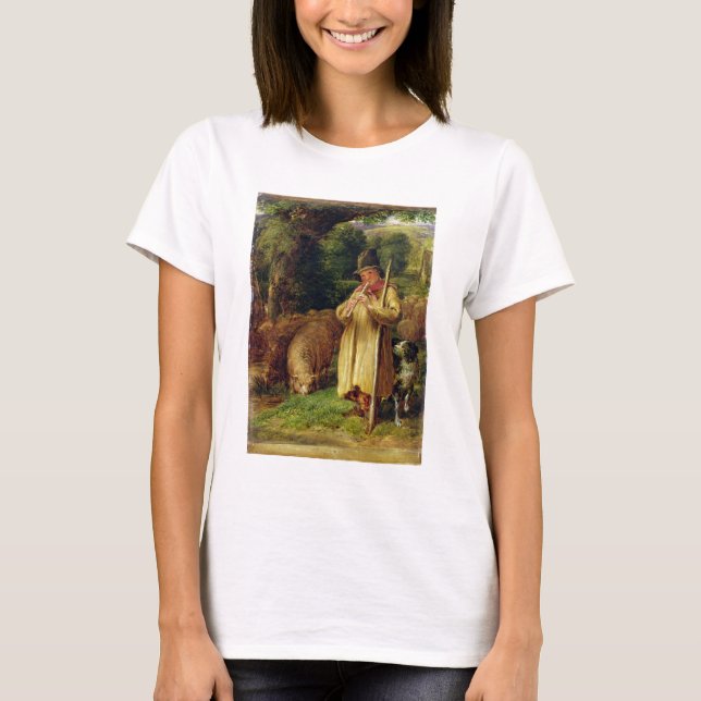 Shepherd Boy, 1831 (olja på panel) T Shirt (Framsida)