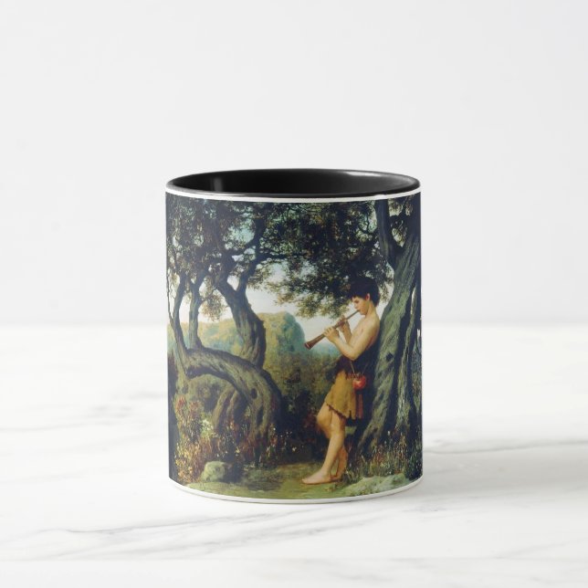 Shepherd Boy spelar Flute Mugg (Center)