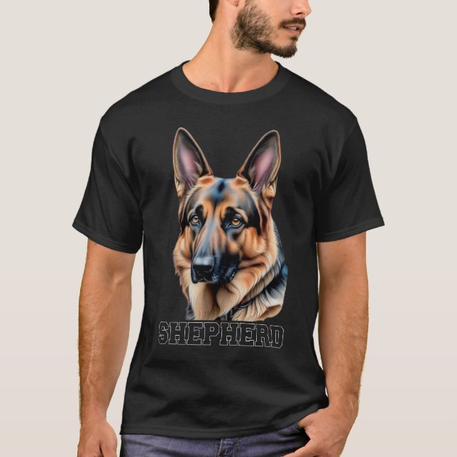 SHEPHERD DOG T SHIRT (Framsida)