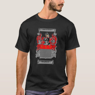 Shepherd Family Crest Jackar av Arm T Shirt