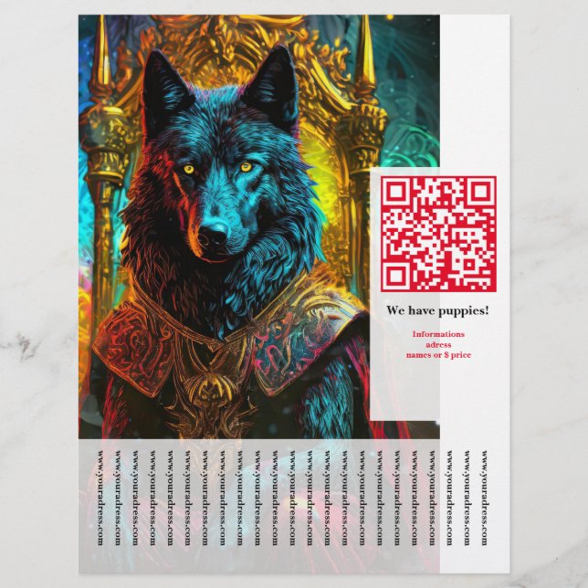 Shepherd Hund Flyer (Framsidan)