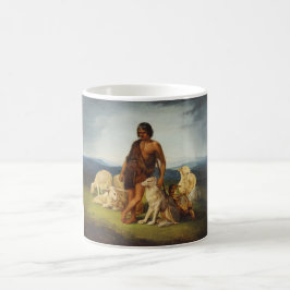Shepherd in a Rural Landscape Kaffemugg
