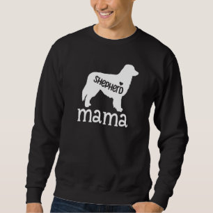 Shepherd Mamma Cute German Shepherd Hundägare Mamm Lång Ärmad Tröja