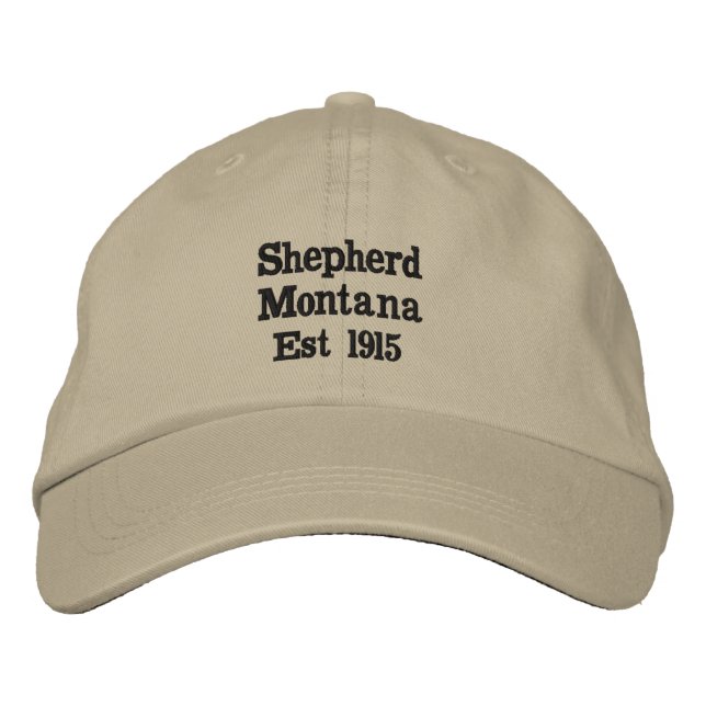 Shepherd Montana Hat Broderad Keps (Framsida)